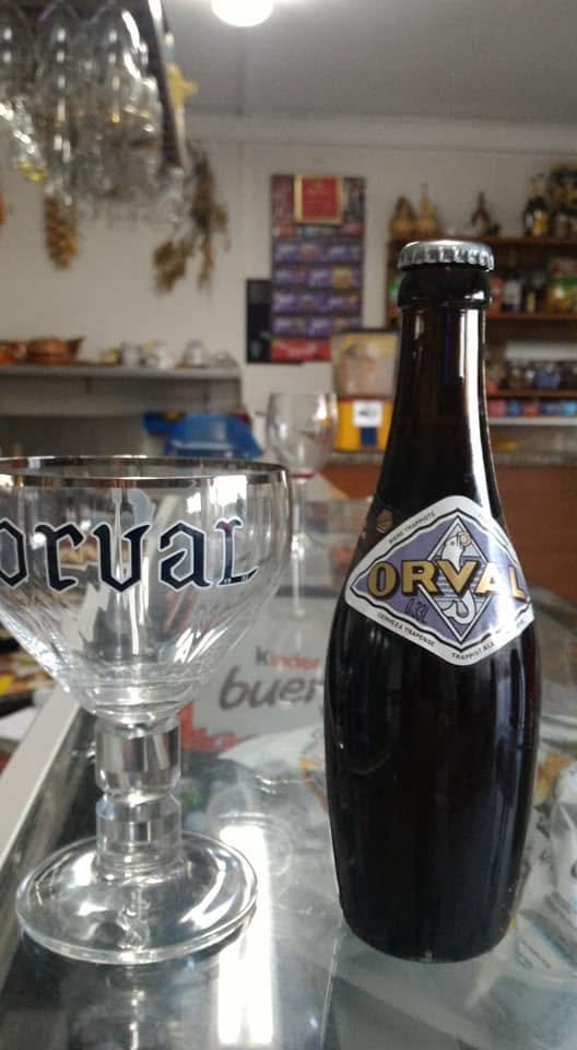 Cerveja Orval no Café da Ponte